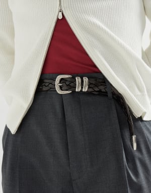 メンズレザーベルト | Brunello Cucinelli