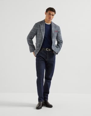 Vicuña sweater Blue Man - Brunello Cucinelli