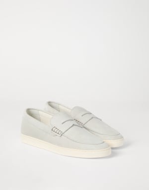 Loafer sneakers Ivory Man - Brunello Cucinelli