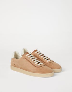Suede sneakers Light Brown Man - Brunello Cucinelli