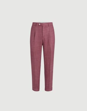 Hopsack trousers Coral Man - Brunello Cucinelli