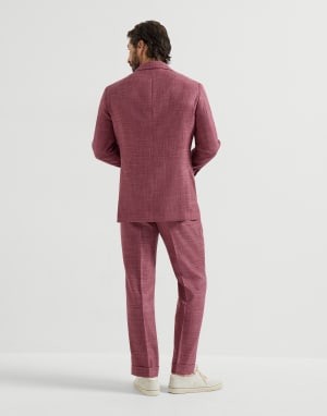 Hopsack suit Coral Man - Brunello Cucinelli