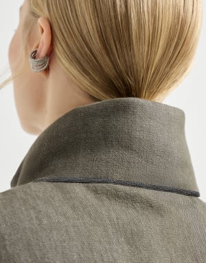 Down vest Olive Woman - Brunello Cucinelli