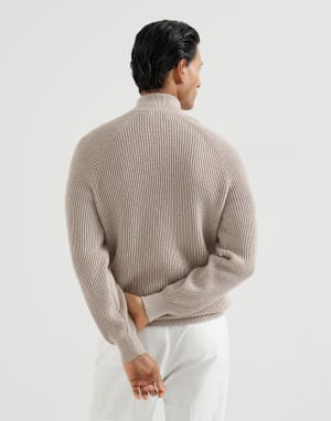 Cárdigan de algodón malfilé Yuta Hombre - Brunello Cucinelli