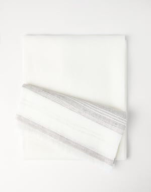 Schal aus Leinen Panama Herren - Brunello Cucinelli