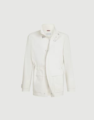Veste militaire Blanc Cassé Homme - Brunello Cucinelli
