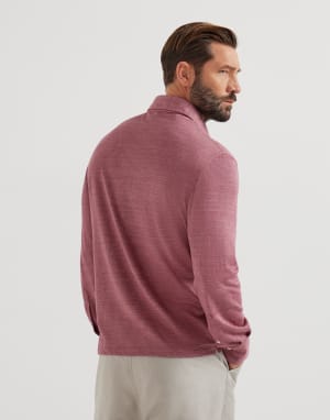 Polo de jersey Coral Hombre - Brunello Cucinelli