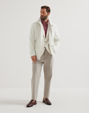 Veste militaire Blanc Cassé Homme - Brunello Cucinelli