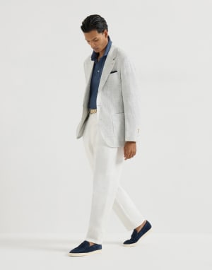 Loafer sneakers Navy Blue Man - Brunello Cucinelli