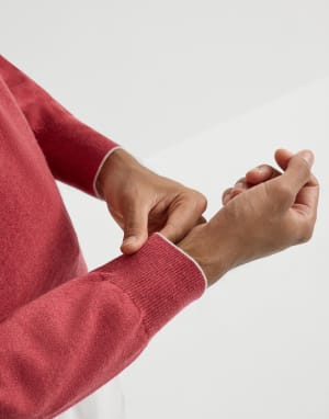 Cashmere sweater Strawberry Man - Brunello Cucinelli