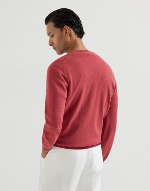 Jersey de cachemir Fresa Hombre - Brunello Cucinelli