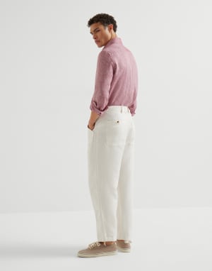 Drill trousers Off-White Man - Brunello Cucinelli