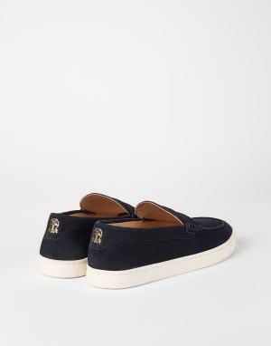 Loafer sneakers Navy Blue Man - Brunello Cucinelli
