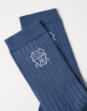 Cotton socks Denim Man - Brunello Cucinelli