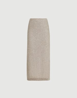 Dazzling Texture-Rock Beige Damen - Brunello Cucinelli
