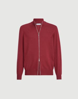 Cashmere cardigan Cherry Man - Brunello Cucinelli