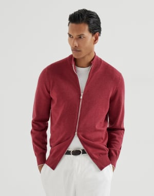 Cashmere cardigan Cherry Man - Brunello Cucinelli