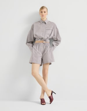 Classic leather mules Firebrick Woman - Brunello Cucinelli