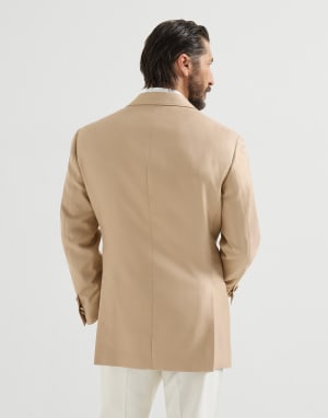 Blazer Esmoquin Camello Hombre - Brunello Cucinelli