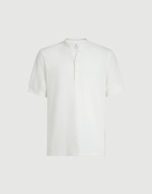 Cotton jersey T-shirt Off-White Man - Brunello Cucinelli