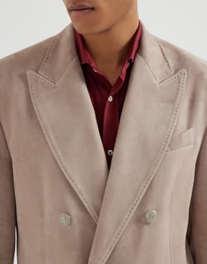 Suede blazer Yuta Man - Brunello Cucinelli