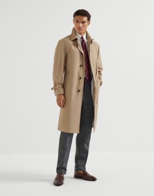 Outerwear with belt Biscuit Man - Brunello Cucinelli