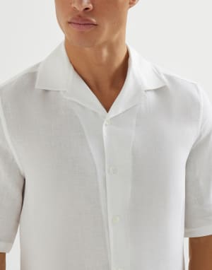 Short sleeve shirt White Man - Brunello Cucinelli