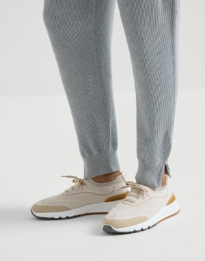 Knit runners Beige Man - Brunello Cucinelli
