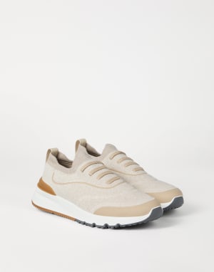 Knit runners Beige Man - Brunello Cucinelli