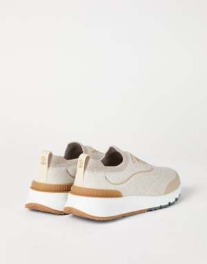 Knit runners Beige Man - Brunello Cucinelli