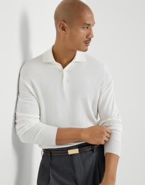 Pull en maille Panama Homme - Brunello Cucinelli