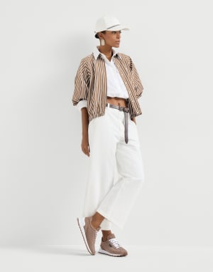 Suede runners Brown Woman - Brunello Cucinelli