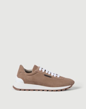 Suede runners Brown Woman - Brunello Cucinelli