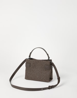 Small Top-Handle Essence bag Brown Woman - Brunello Cucinelli