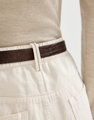 Pantalón Contemporary Panamá Mujer - Brunello Cucinelli