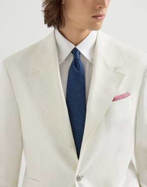 Silk necktie Denim Man - Brunello Cucinelli