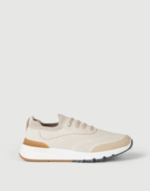 Knit runners Beige Man - Brunello Cucinelli