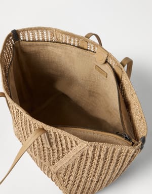 Techno raffia BC Duo bag Rope Woman - Brunello Cucinelli