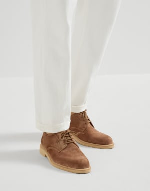 Calfskin derby Hazelnut Man - Brunello Cucinelli