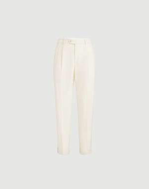 Hose mit Bundfalten Off-White Herren - Brunello Cucinelli