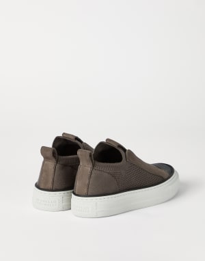 Slip-on sneakers Cocoa Woman - Brunello Cucinelli