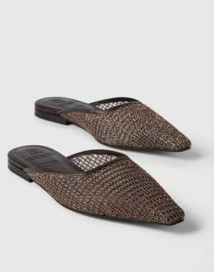 Suede flats Brown Woman - Brunello Cucinelli