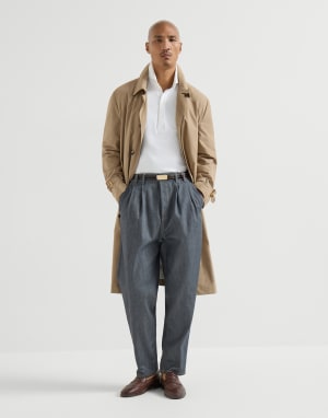 Polo with shirt collar White Man - Brunello Cucinelli