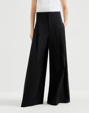 Maxi trousers Black Woman - Brunello Cucinelli