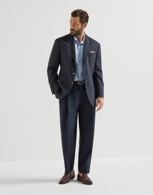 短袖衬衫 天蓝色 男款 - Brunello Cucinelli