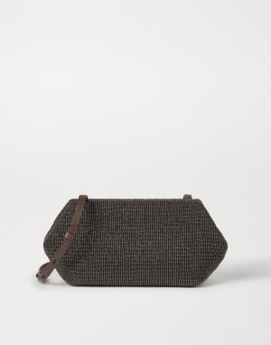 Precious ポーチバッグ パインコーンブラウン レディース - Brunello Cucinelli