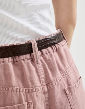 Contemporary trousers Pink Woman - Brunello Cucinelli