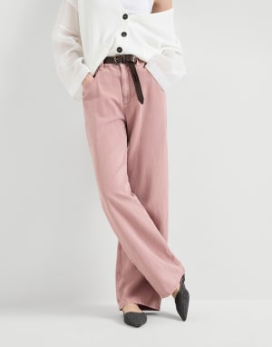 Contemporary trousers Pink Woman - Brunello Cucinelli