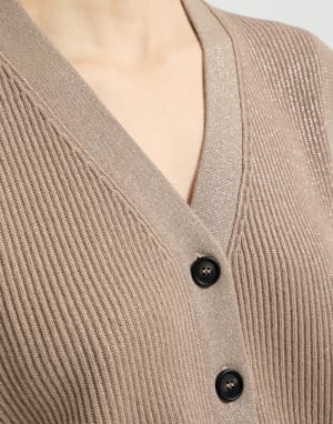 Cashmere knit vest Light Brown Woman - Brunello Cucinelli