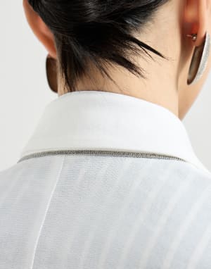 Cotton blazer White Woman - Brunello Cucinelli